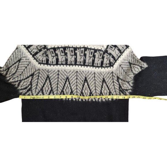Alpaca jumper for Women Peruvian alpaca sweater knitted jumper warm winterSize M - Picture 12 of 14